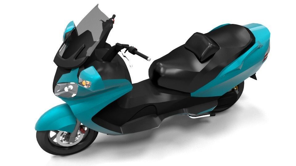 SUZUKI BURGMAN 650 3D model_6