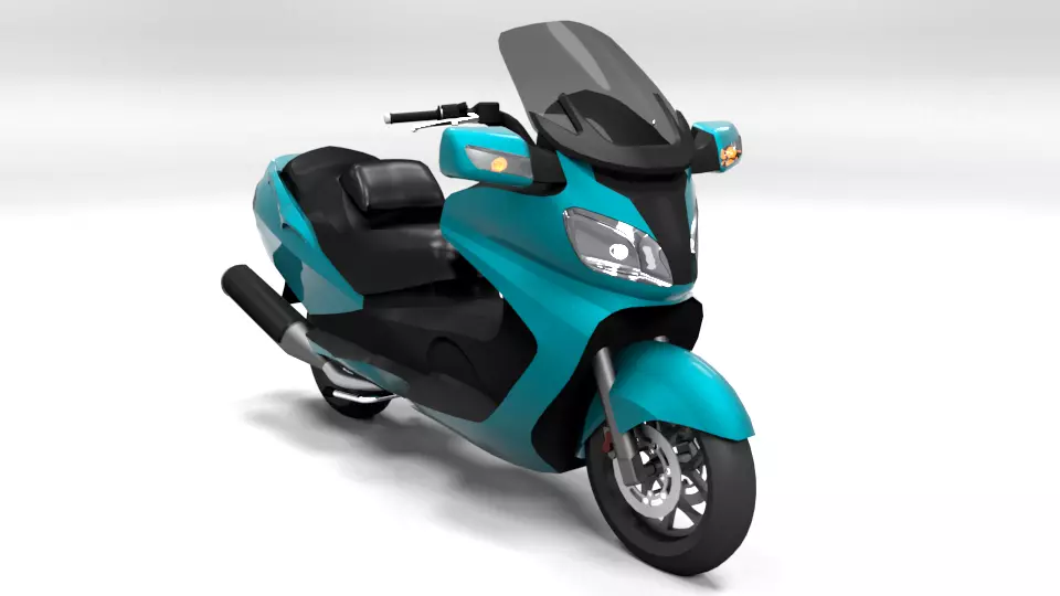 SUZUKI BURGMAN 650 3D model_0