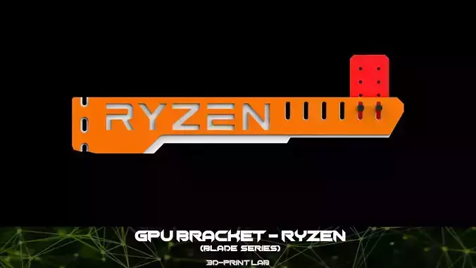 GPU Bracket - Blade Series - Ryzen 3D print model