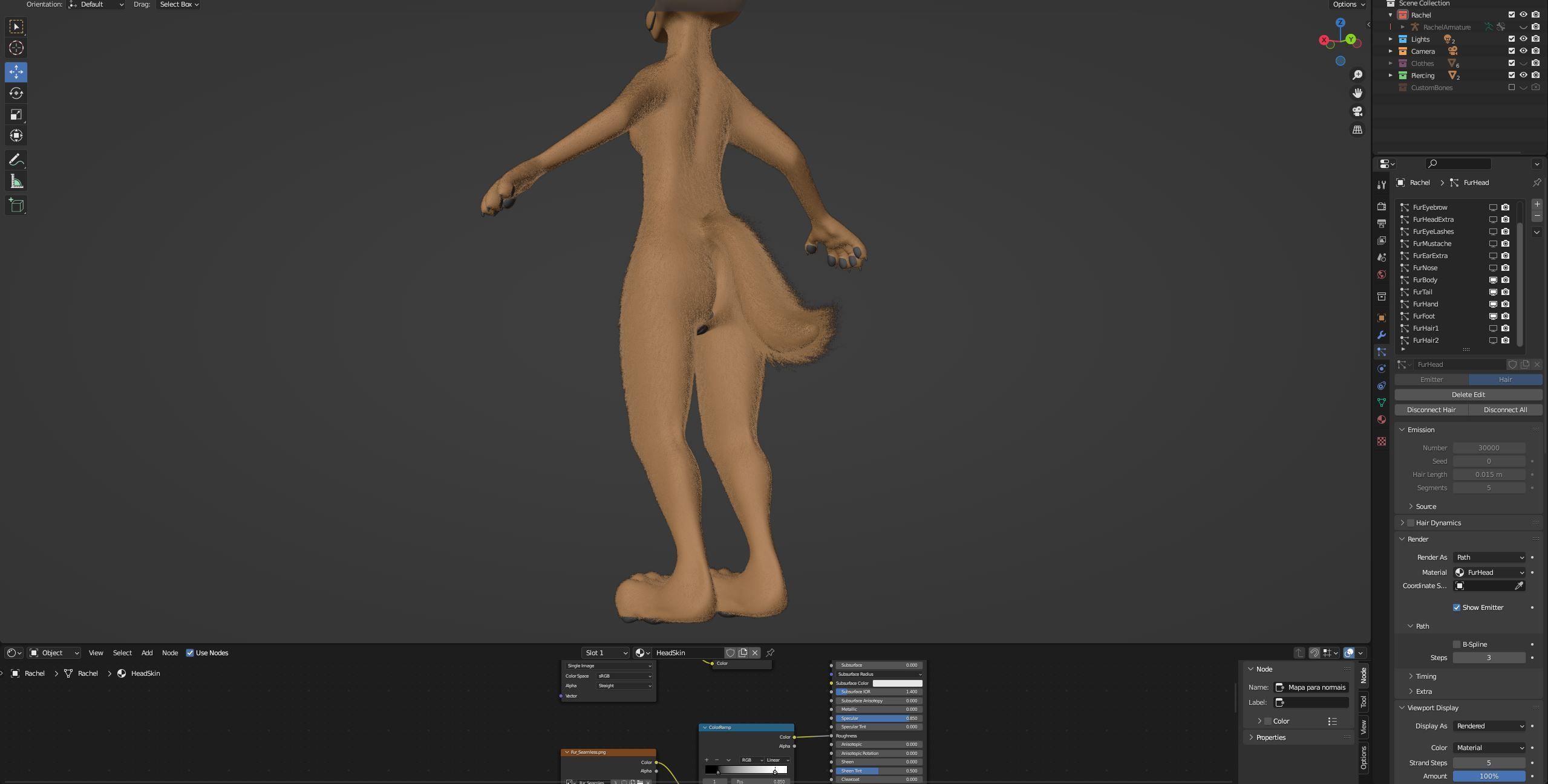 Rachel Anthro Dingo 3D model_109