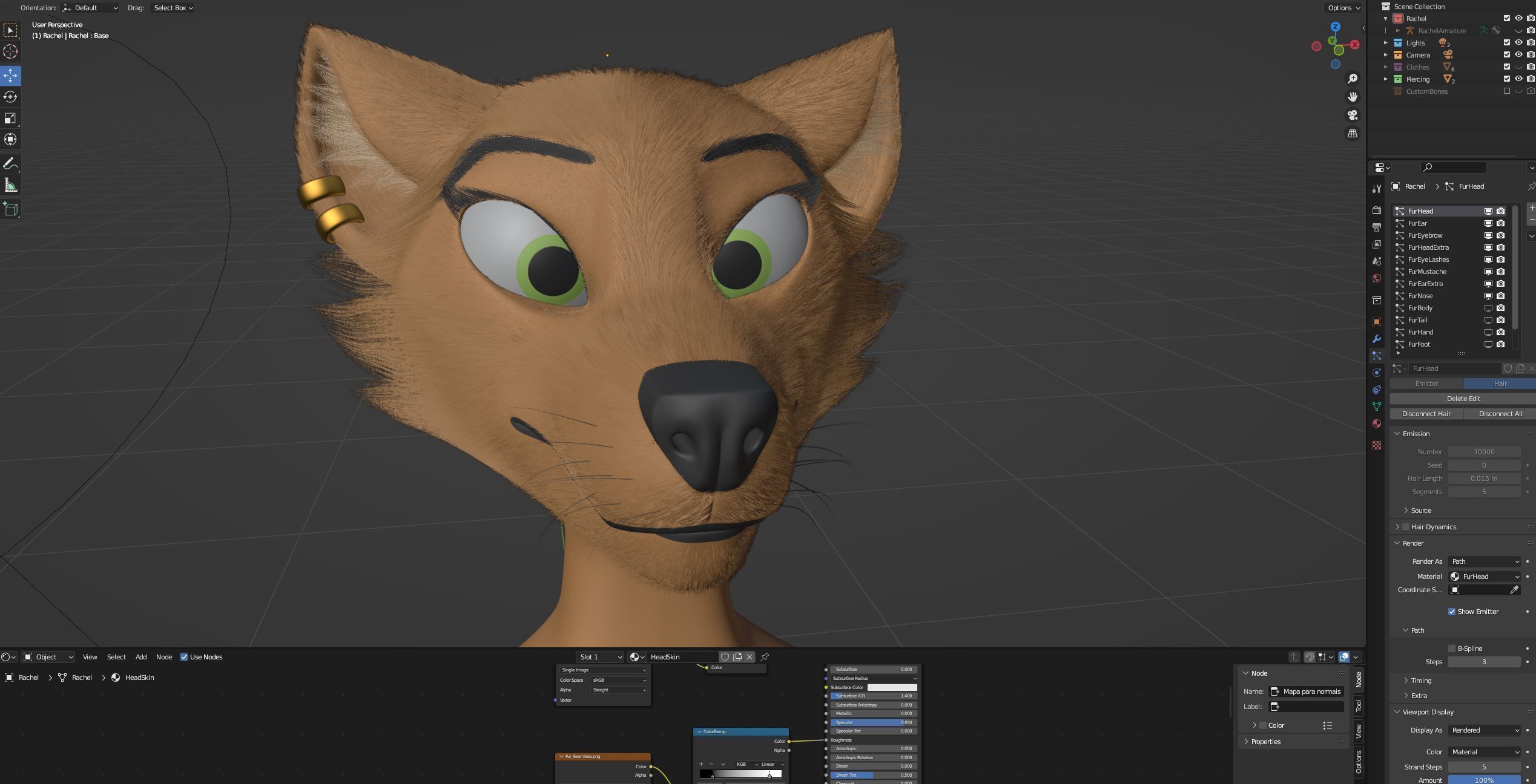 Rachel Anthro Dingo 3D model_107