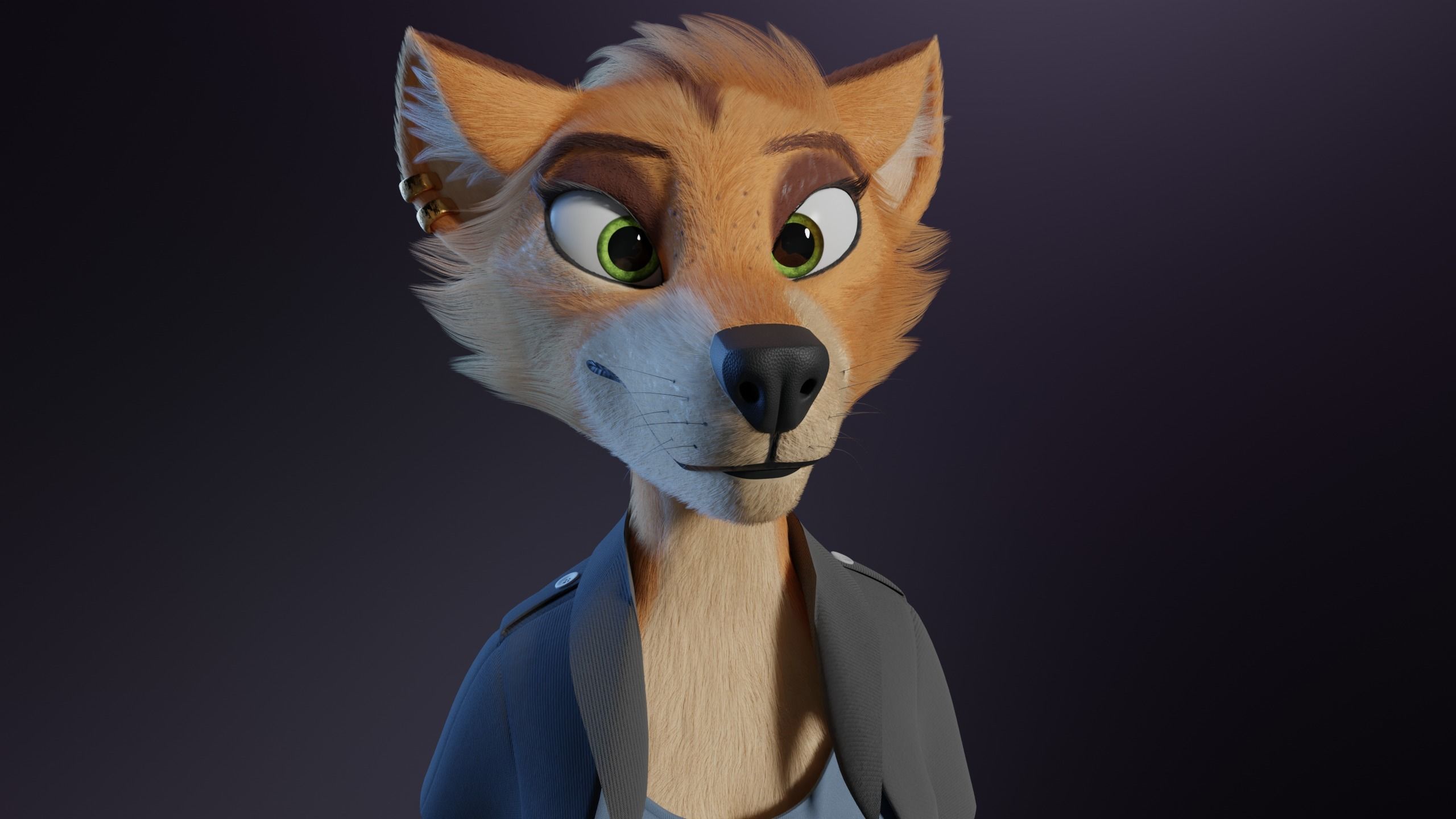 Rachel Anthro Dingo 3D model_38