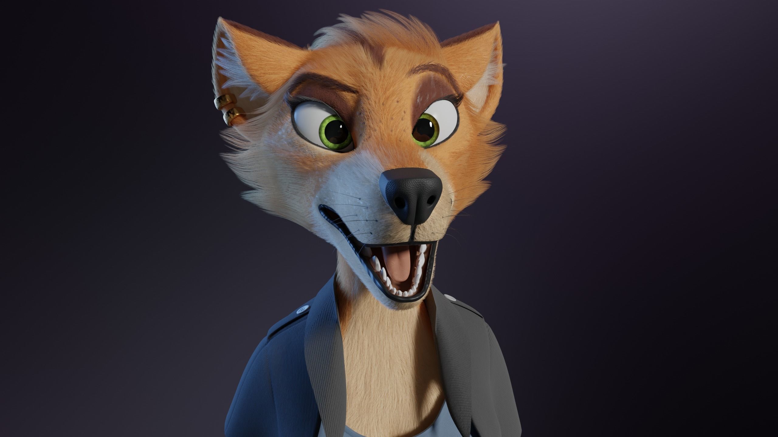 Rachel Anthro Dingo 3D model_40