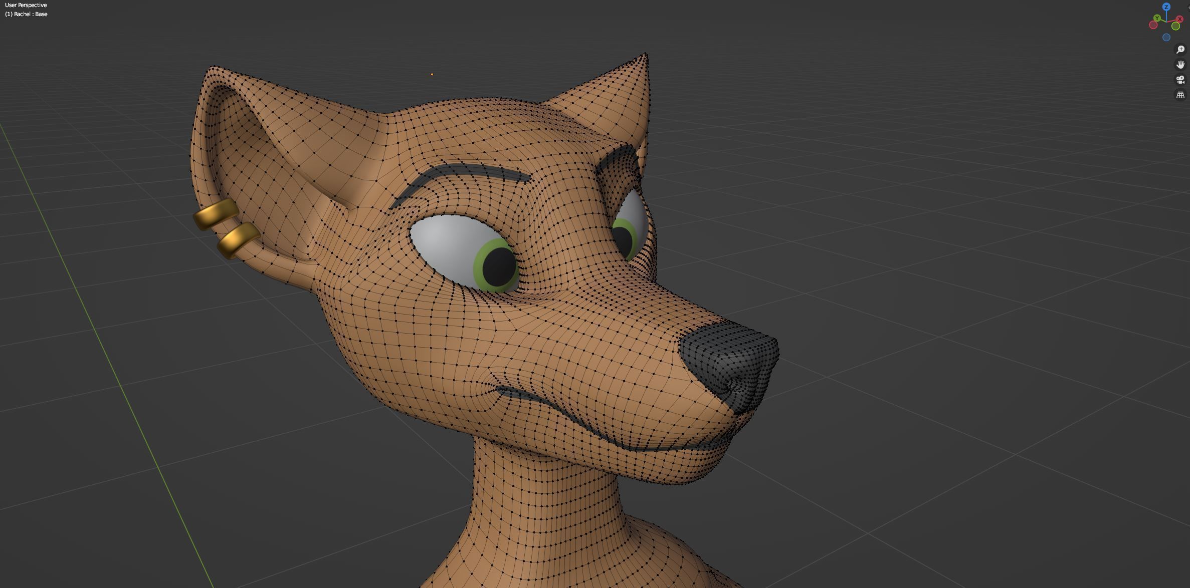 Rachel Anthro Dingo 3D model_69