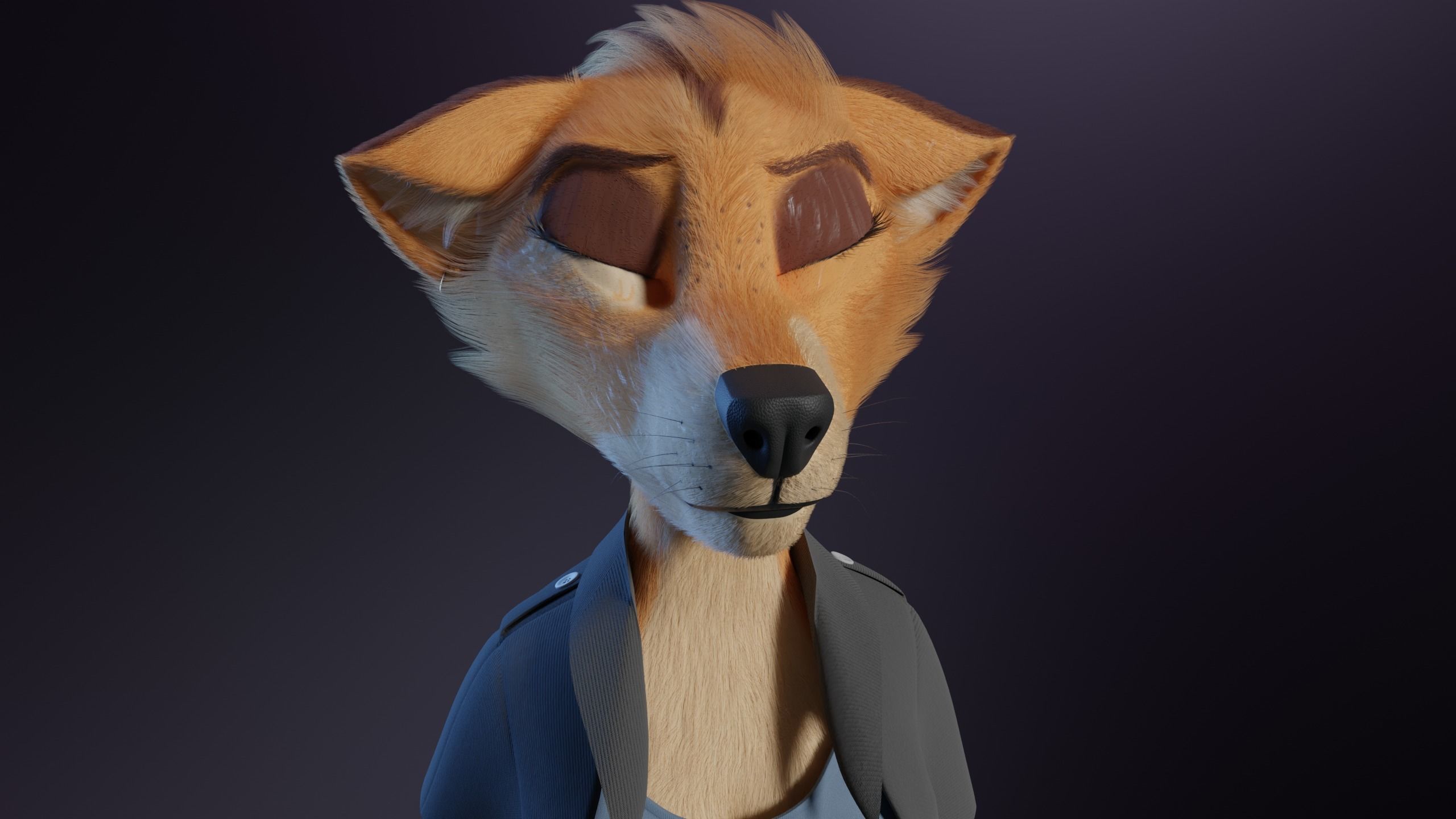 Rachel Anthro Dingo 3D model_41