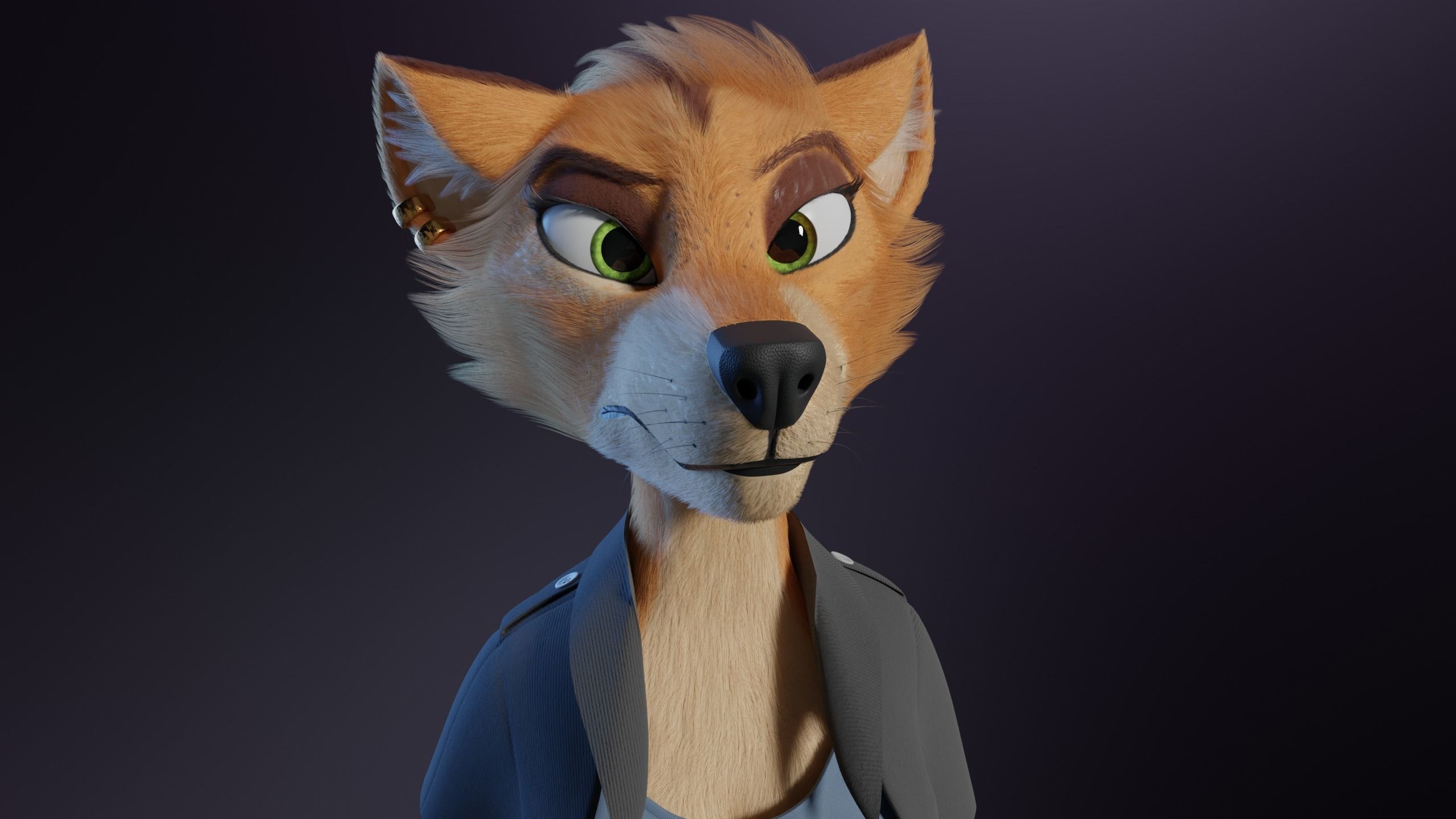 Rachel Anthro Dingo 3D model_39