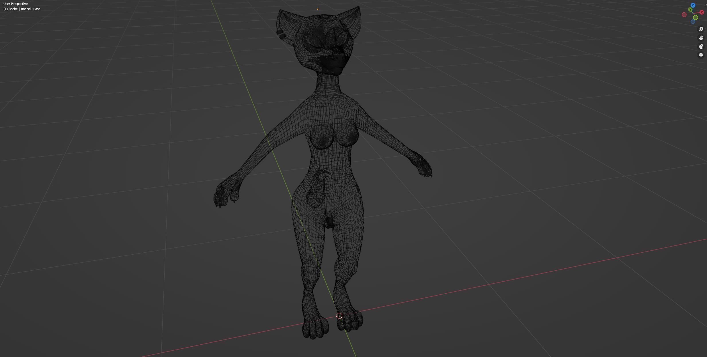 Rachel Anthro Dingo 3D model_45