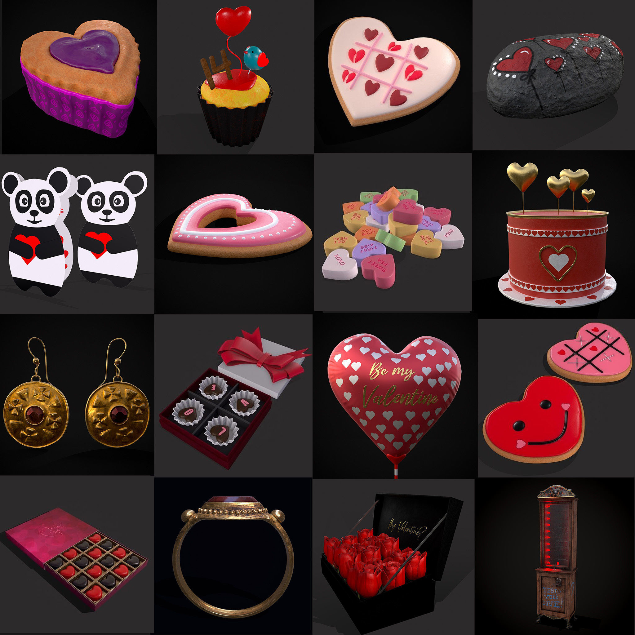 Valentines Mix Twenty 3D Model Collection_18