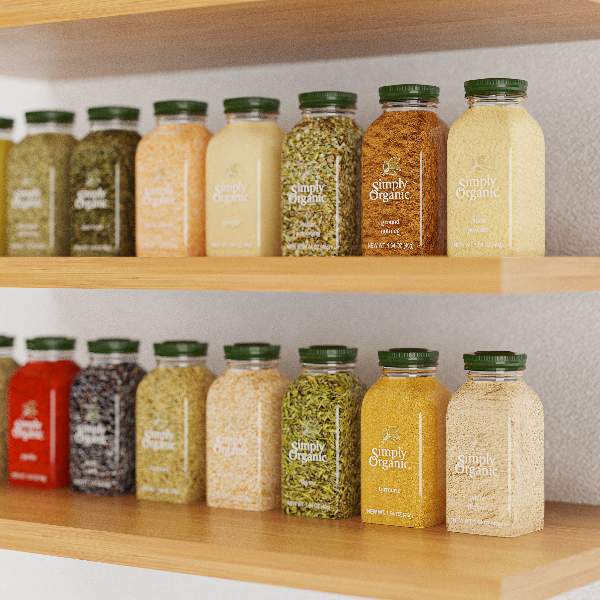 Simply Organic Spices 3D model_4