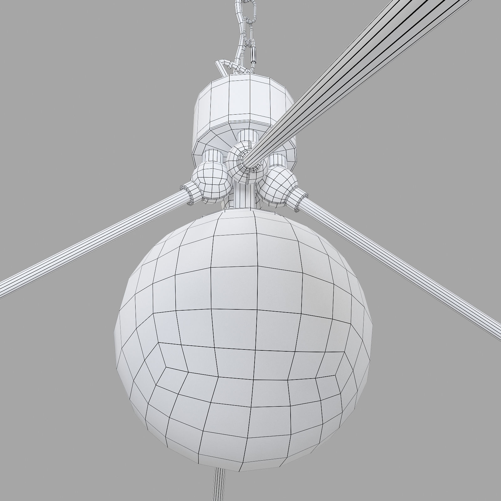 Imperium light ufo 3D model_6