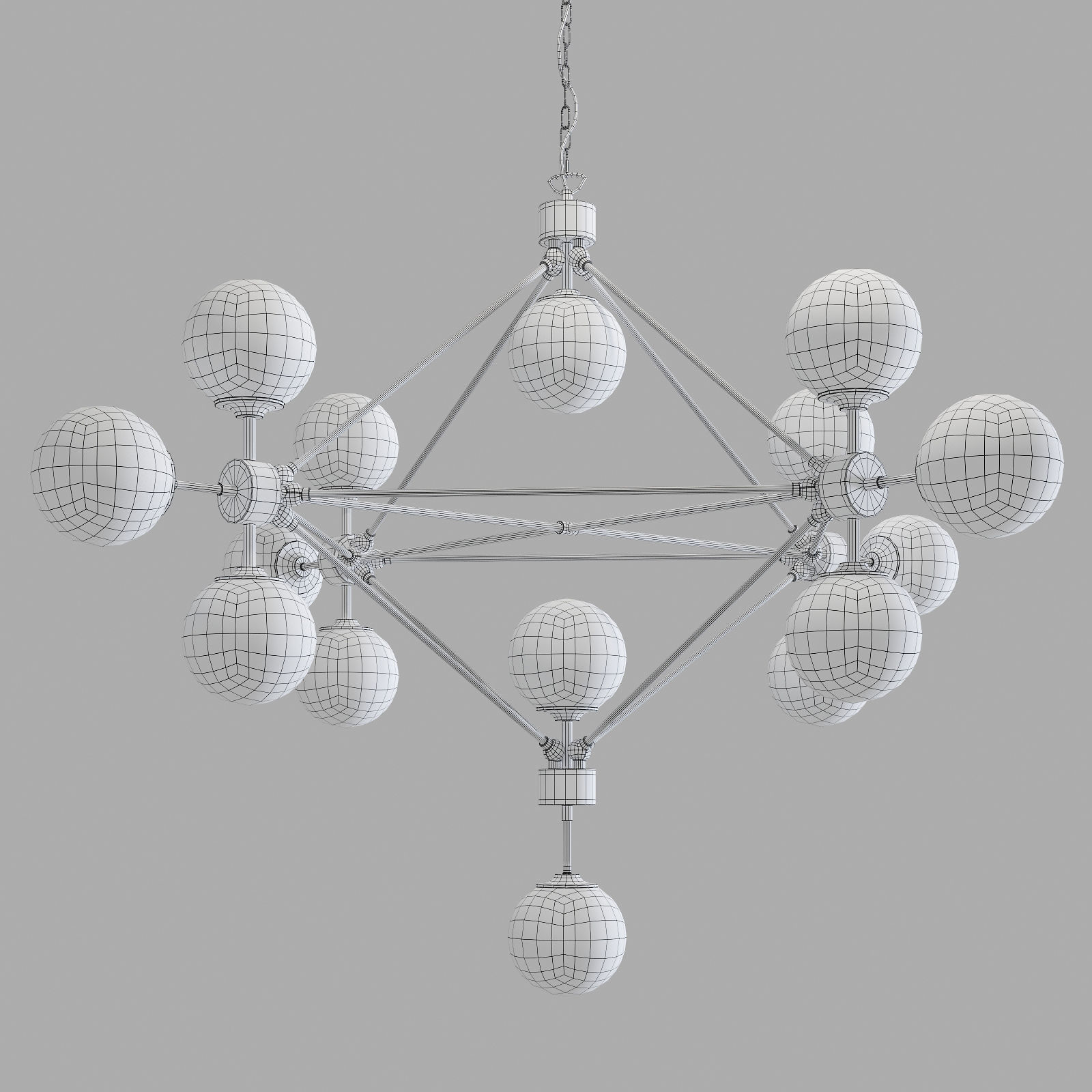 Imperium light ufo 3D model_5