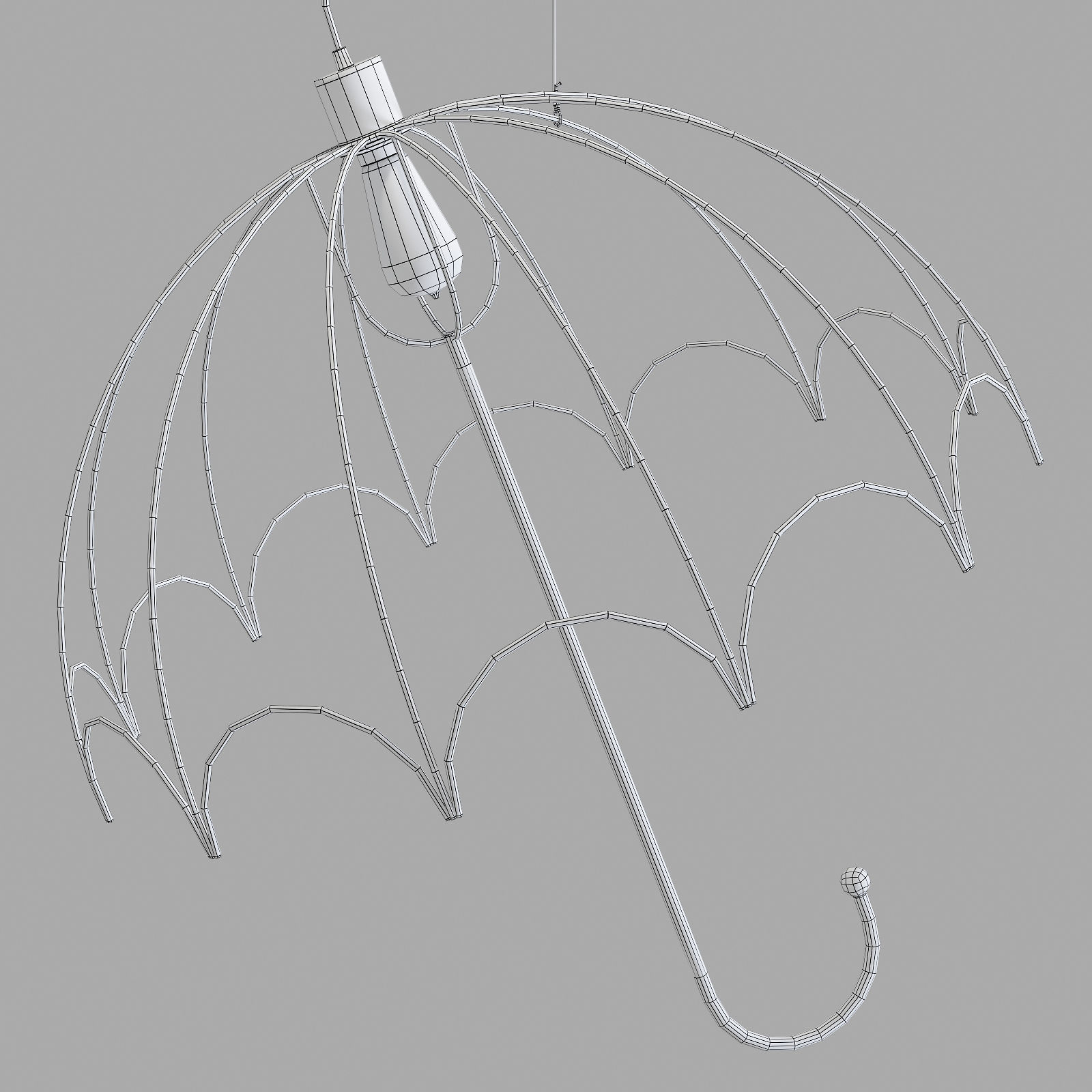 Imperium light unbrella 3D model_5