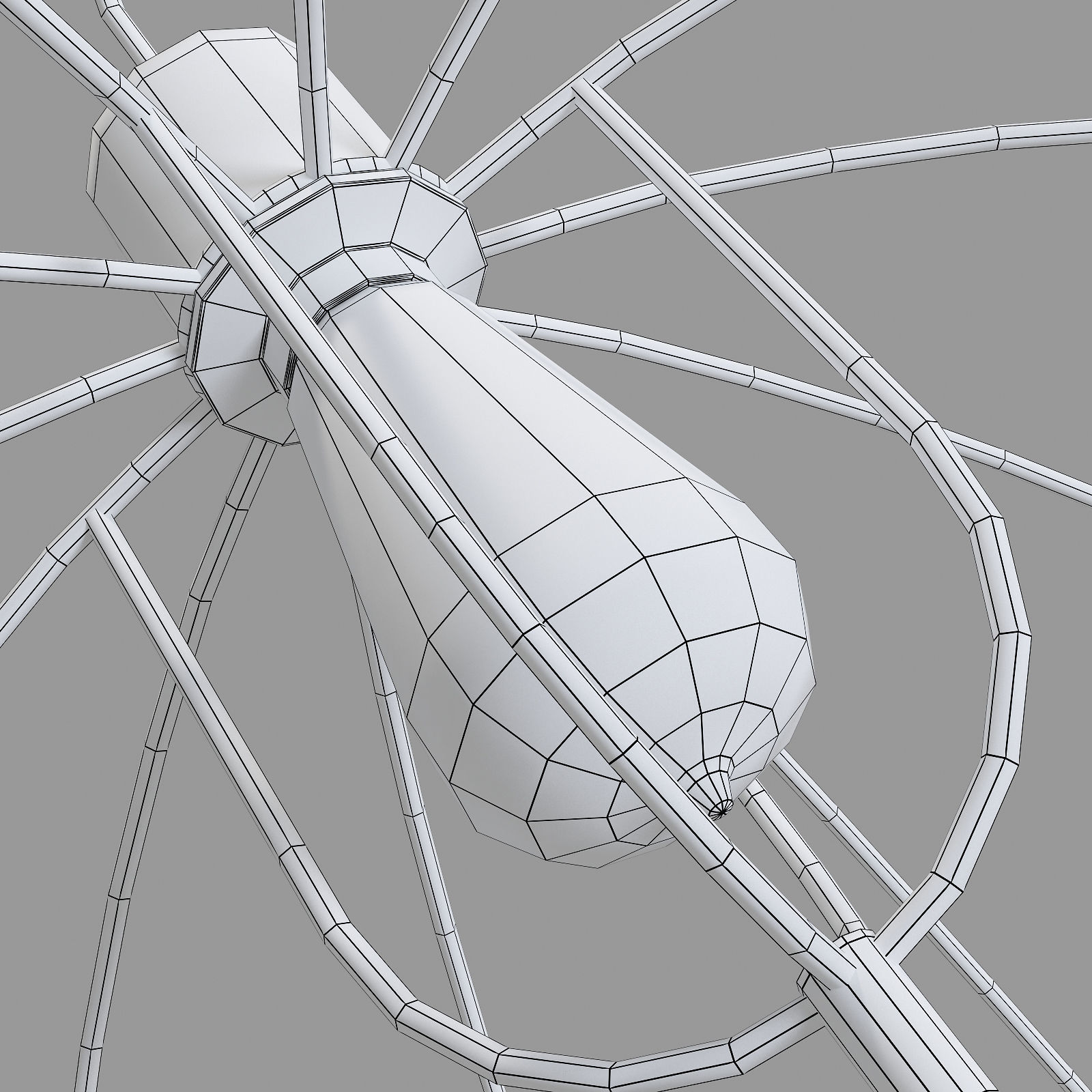 Imperium light unbrella 3D model_6