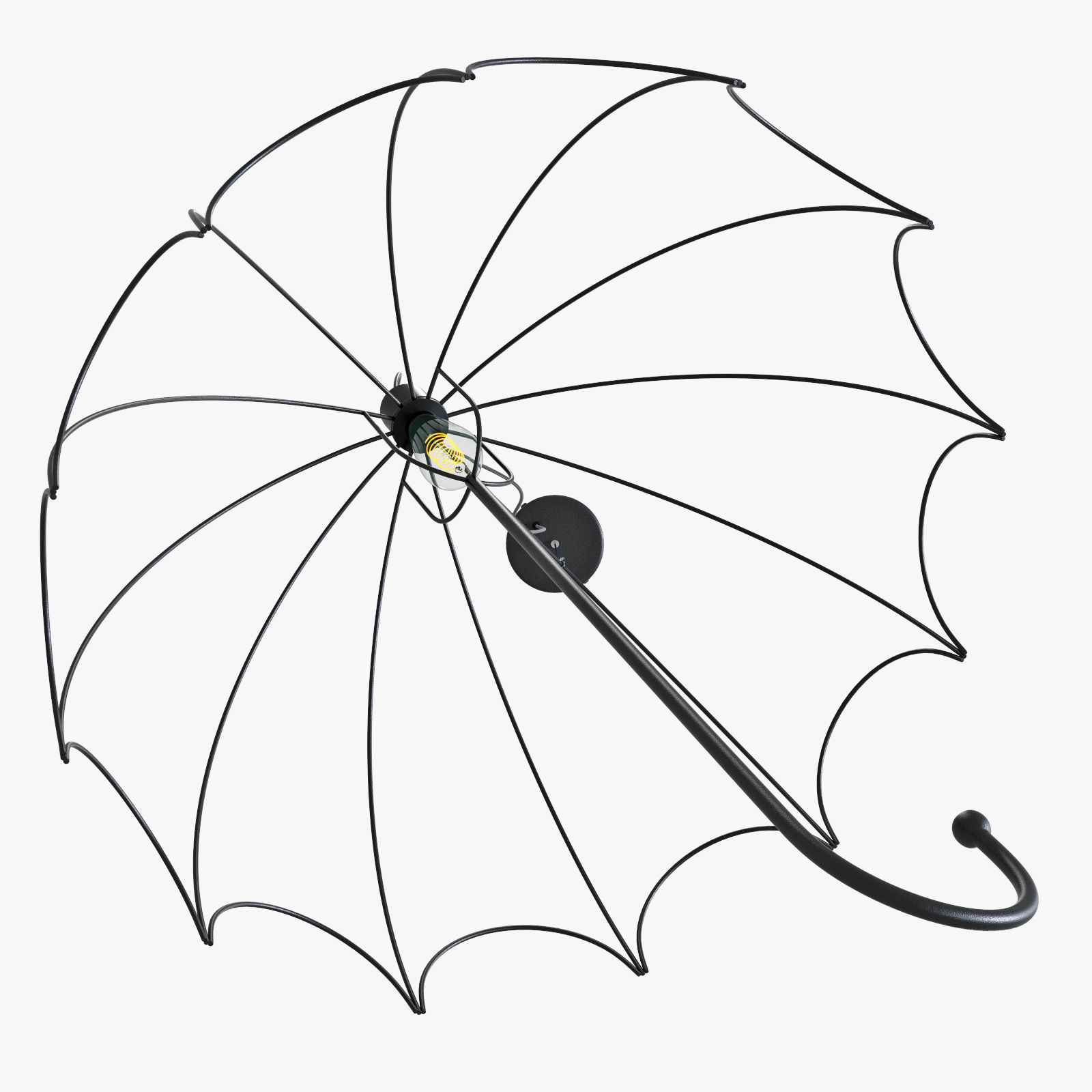 Imperium light unbrella 3D model_4