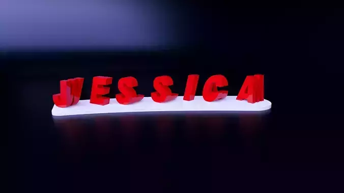 3d Custom Flipping Name 3D print model