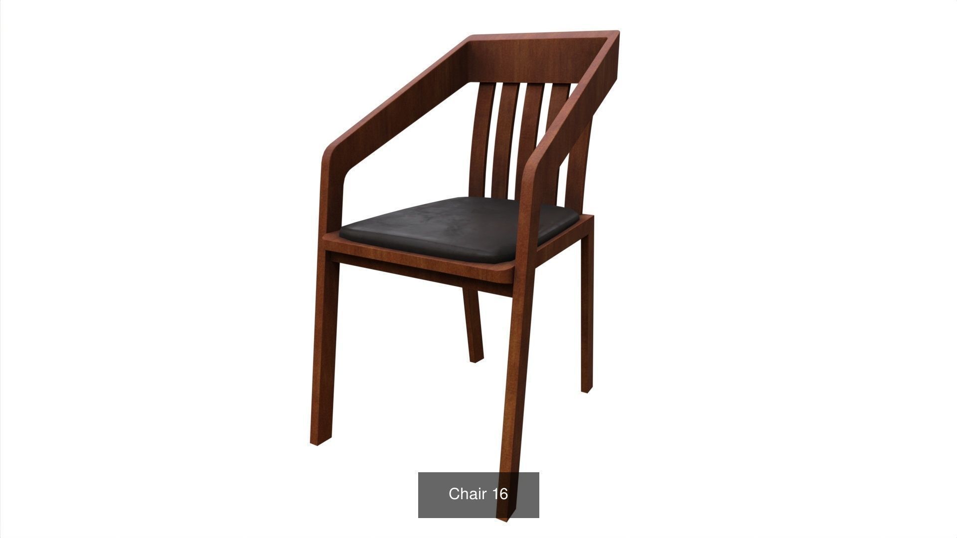 Chairs Pack - Game props 3D Model Collection_4