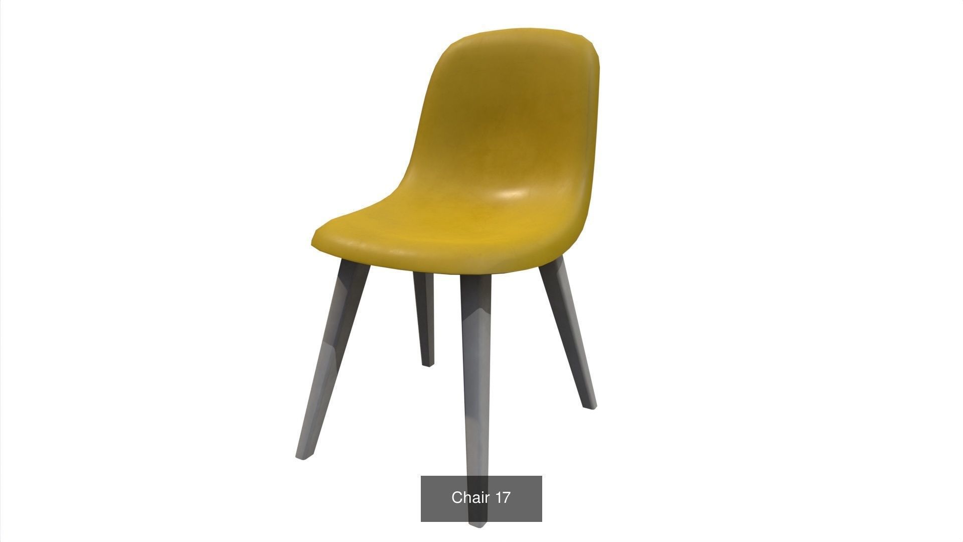 Chairs Pack - Game props 3D Model Collection_3