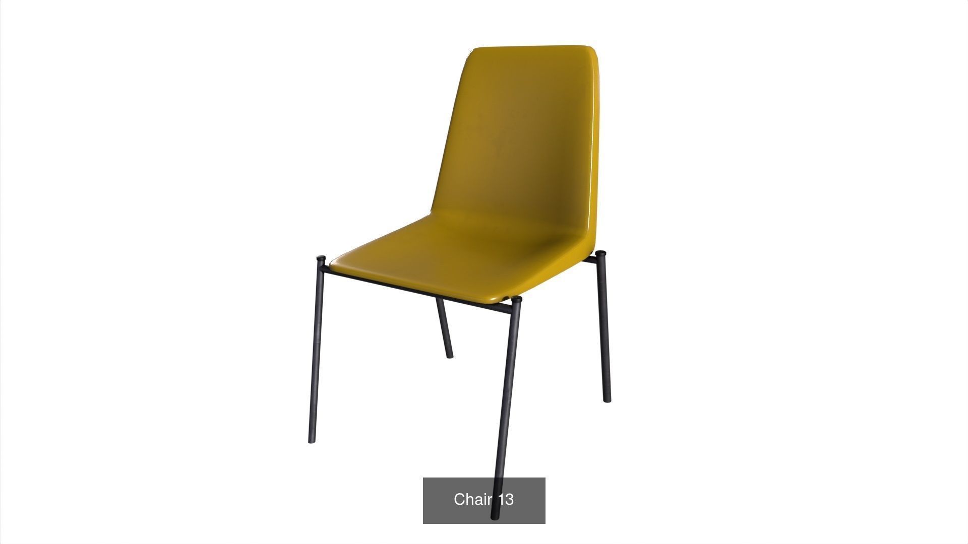Chairs Pack - Game props 3D Model Collection_5