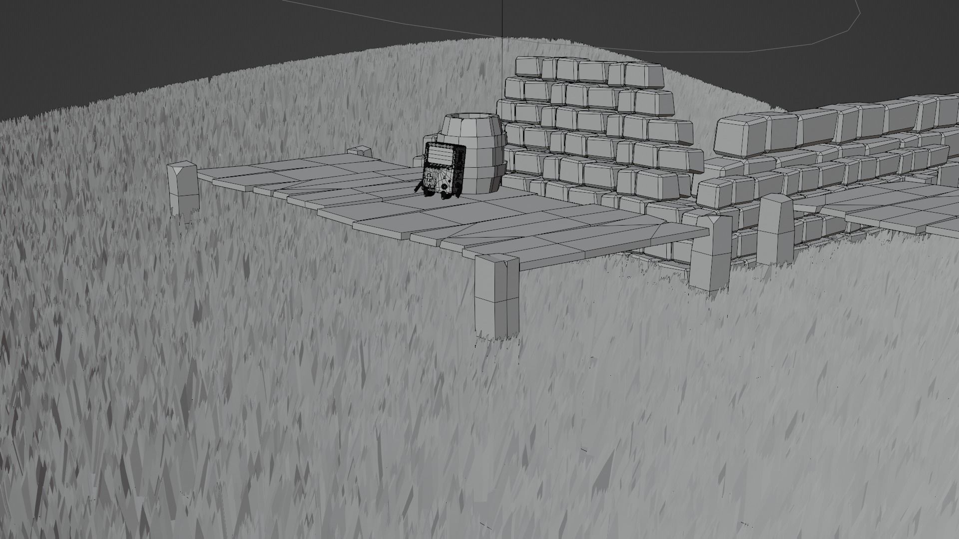 Bmo Adventure Time Low-poly 3D model_6