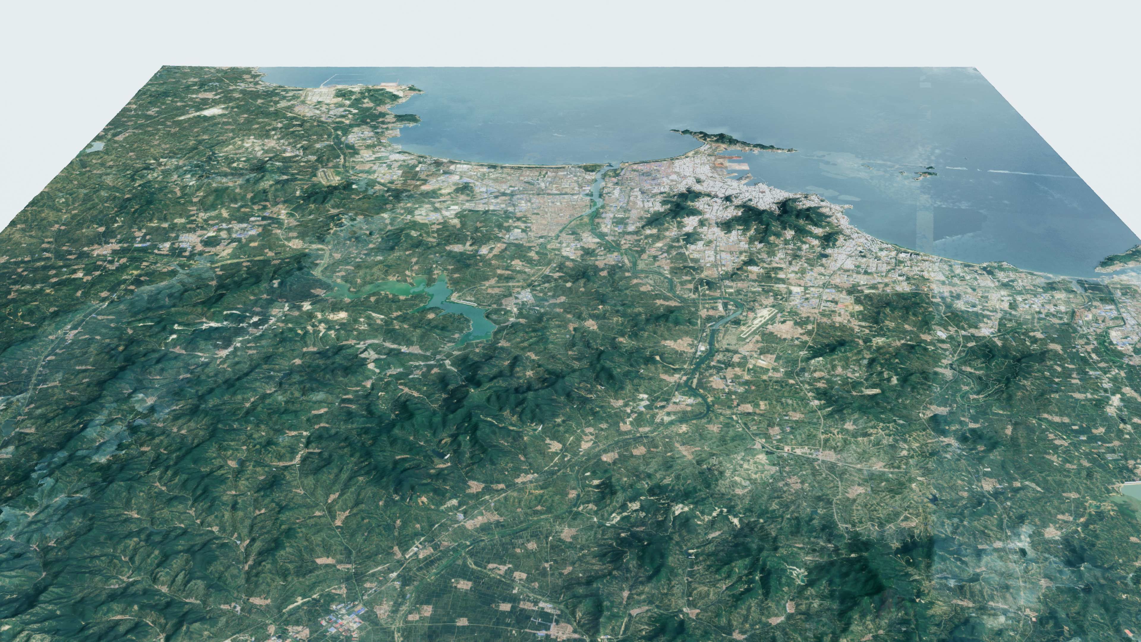 Yantai China City Landscape 3D Model 3D model_6