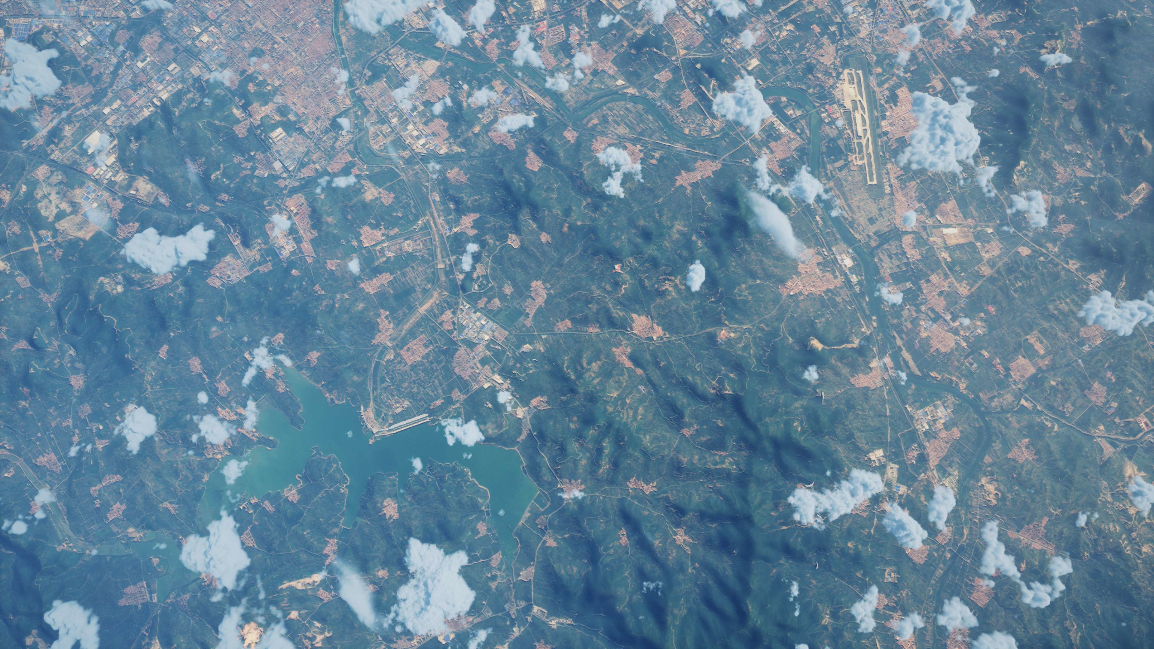 Yantai China City Landscape 3D Model 3D model_11