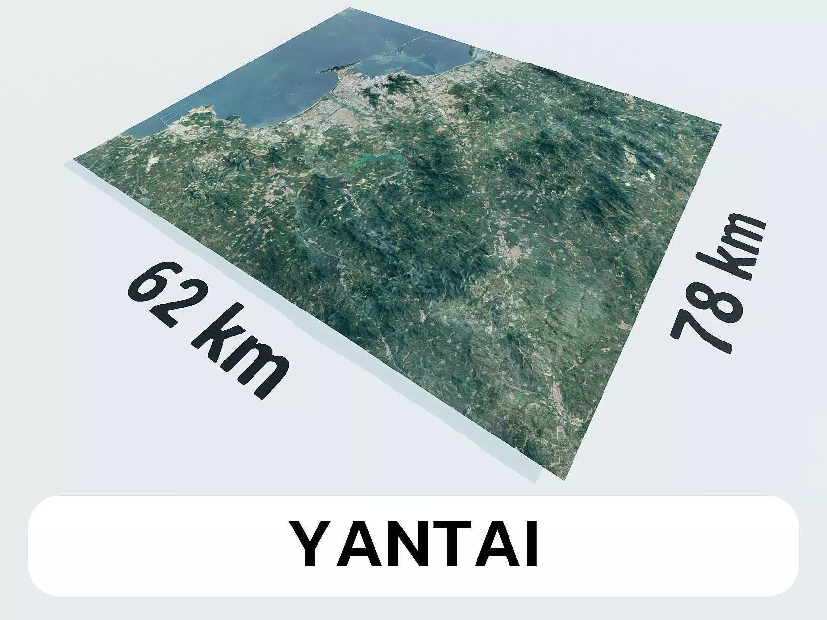 Yantai China City Landscape 3D Model 3D model_0