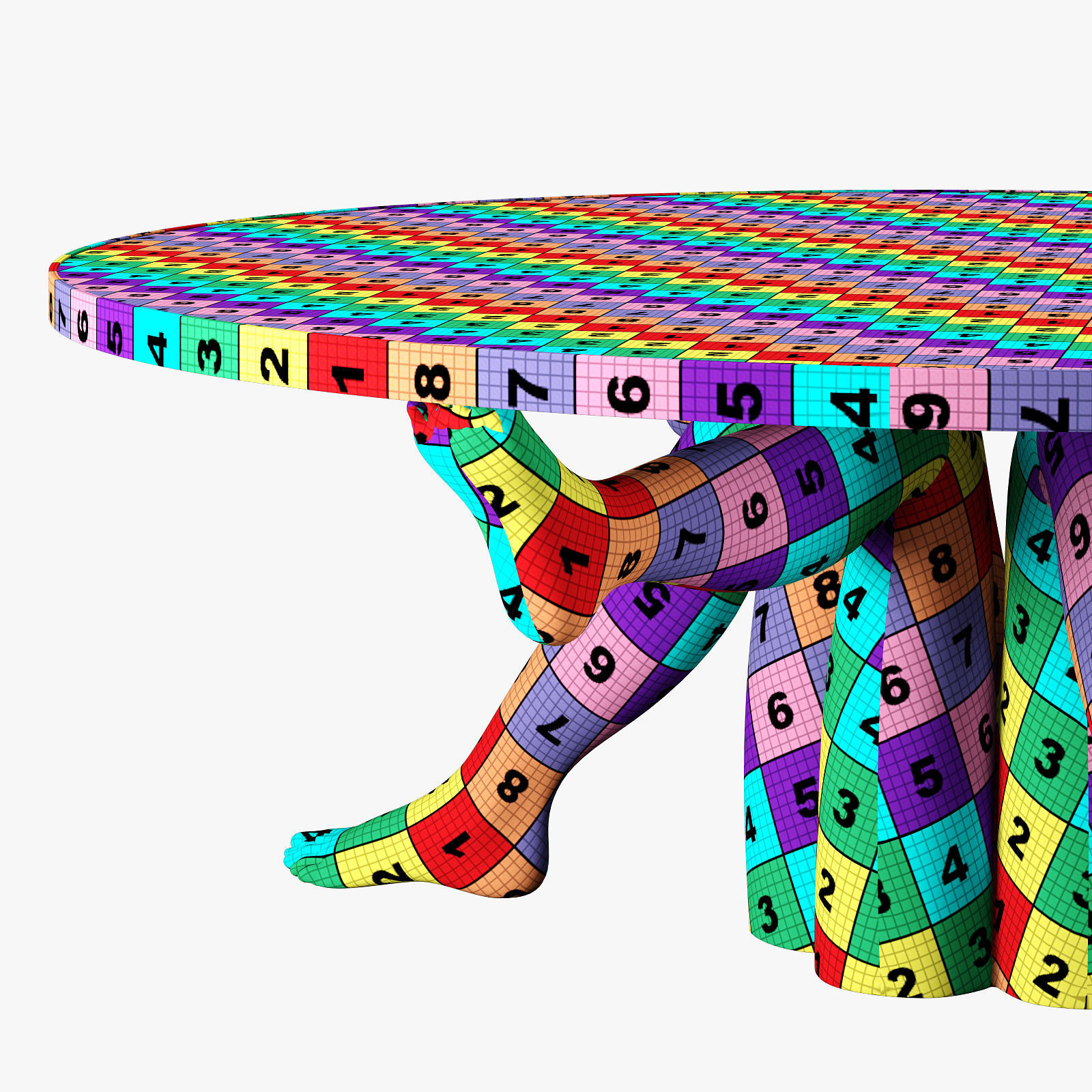 Kelly Wearstler superluxe isadora table 3D model_6