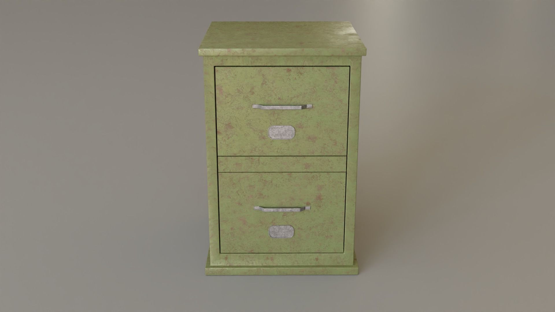 File Cabinet S From File Cabinet Asset Low-poly 3D model_4