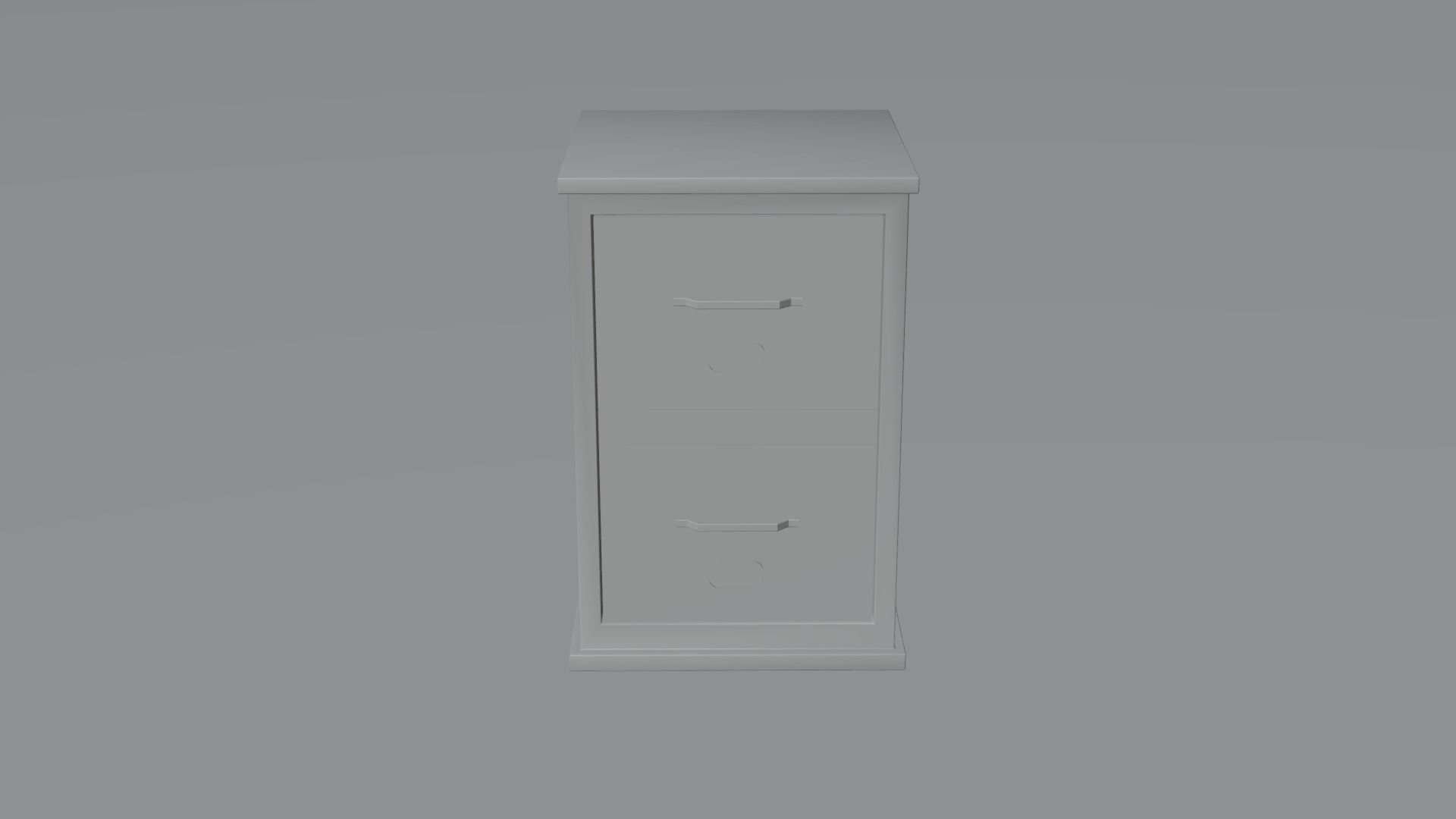 File Cabinet S From File Cabinet Asset Low-poly 3D model_5