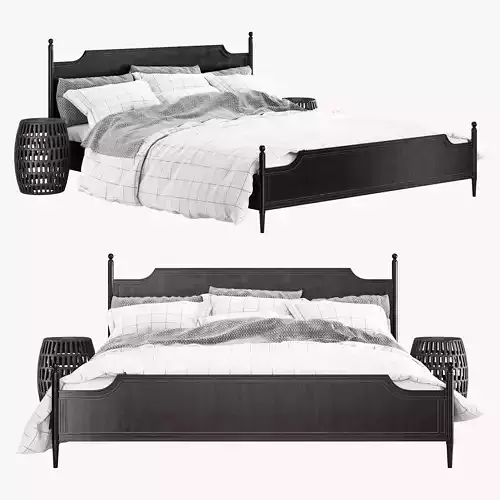 Magnolia home manor cathedral bed