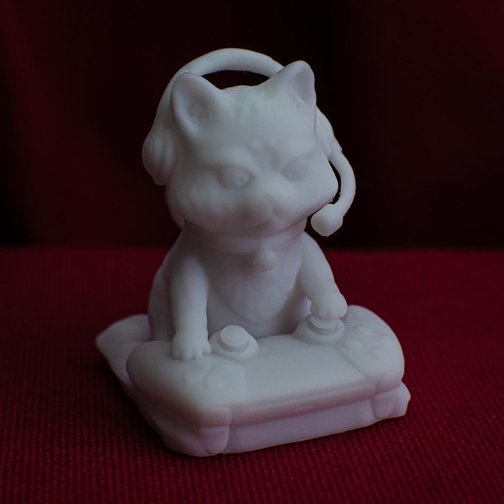 3D Print model - CAT GAMER 3D print model_2