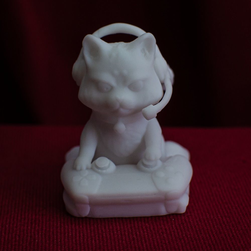 3D Print model - CAT GAMER 3D print model_3