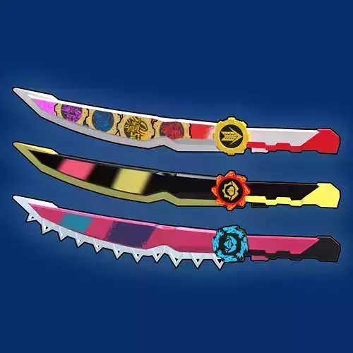 Donbrothers Weapons PACK 1 - Printable 3D Model 3D print model