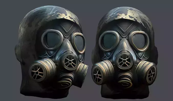 Helmet 3d model military combat Military Low-poly