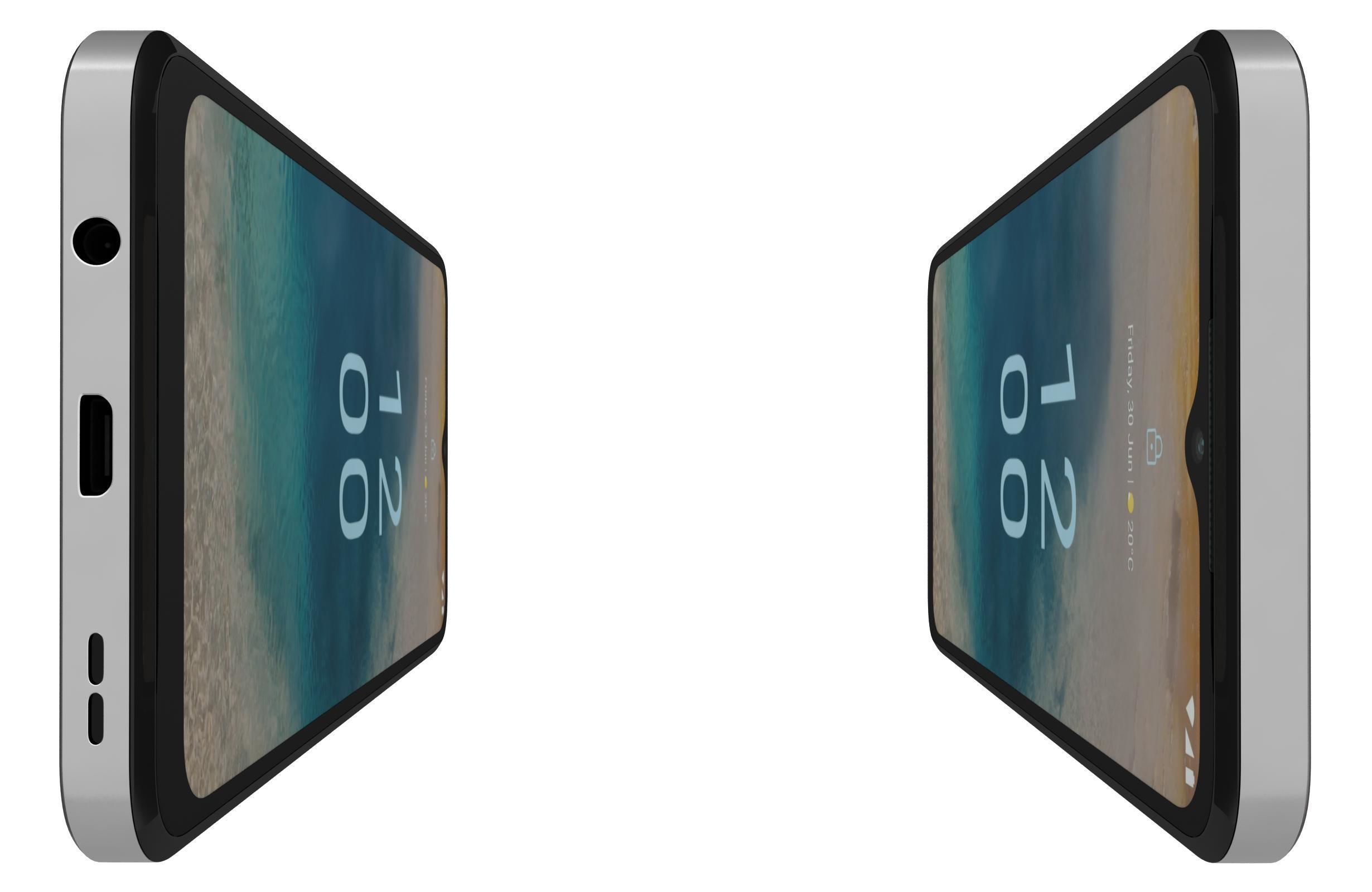 Nokia G22 Gray 3D model_7