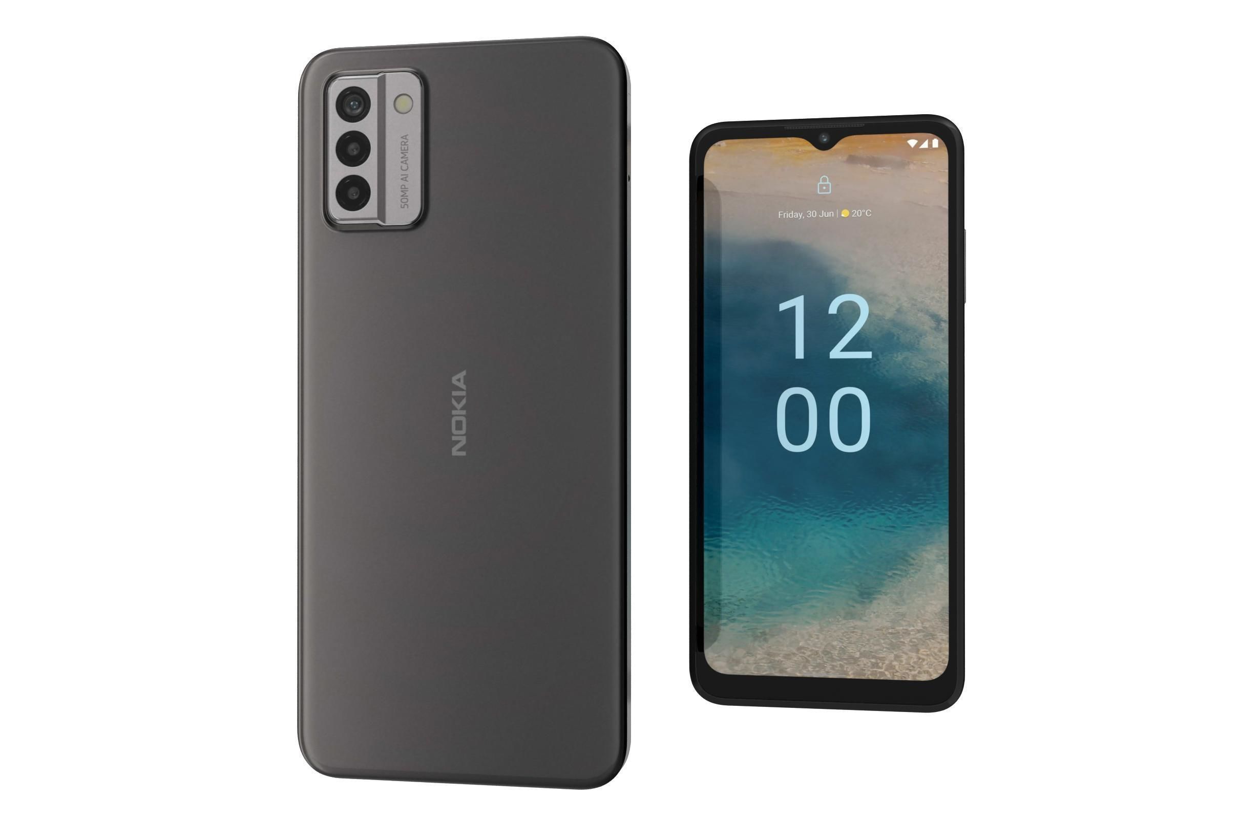 Nokia G22 Gray 3D model_5