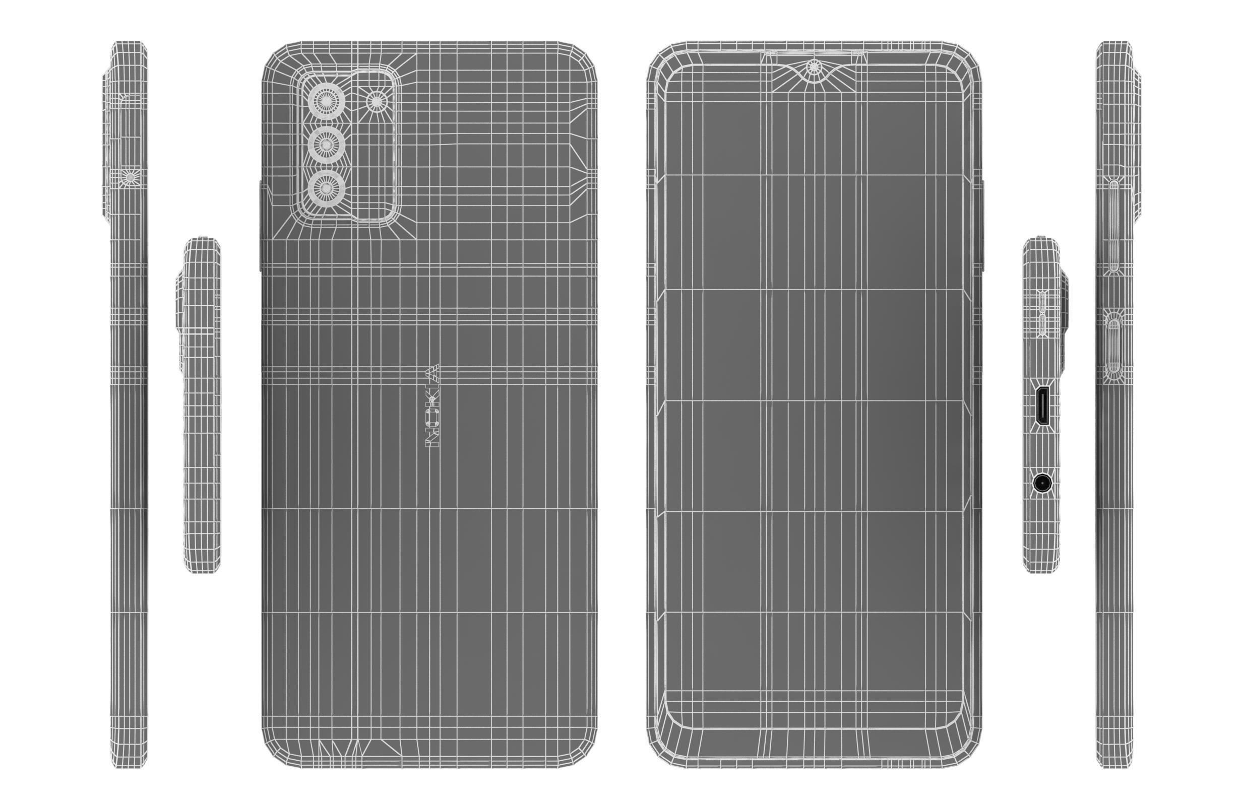 Nokia G22 Gray 3D model_14