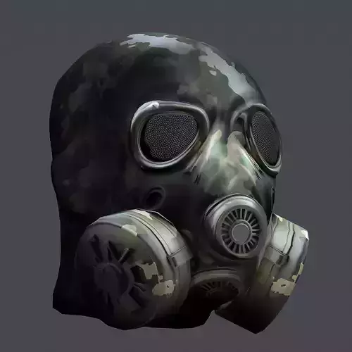 Helmet 3d model military combat Military Low-poly Low-poly