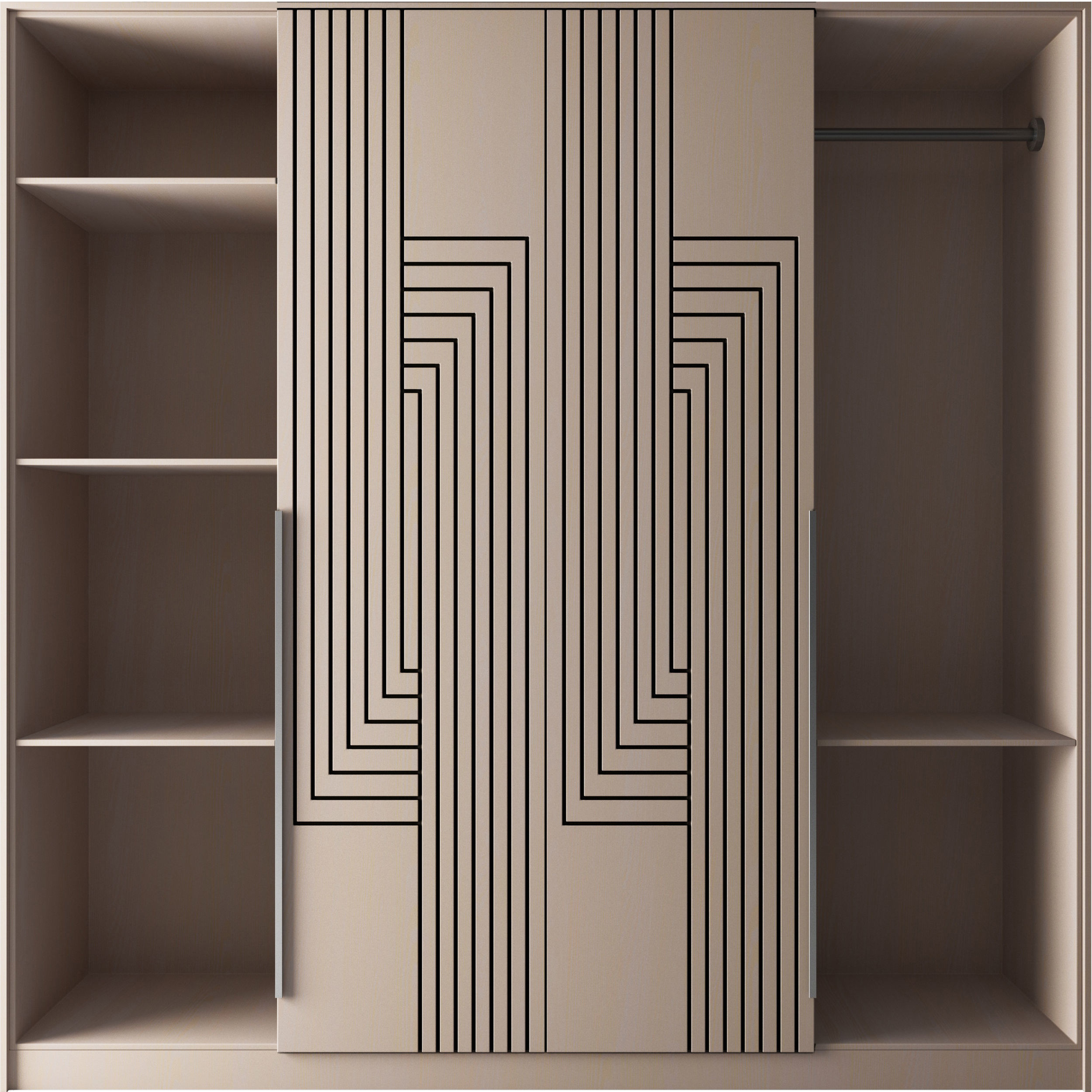 wardrobe 004-3 color 3D model_3