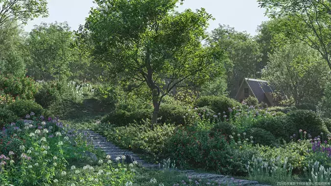 Maxtree Plant Models Vol 20 - Mesh