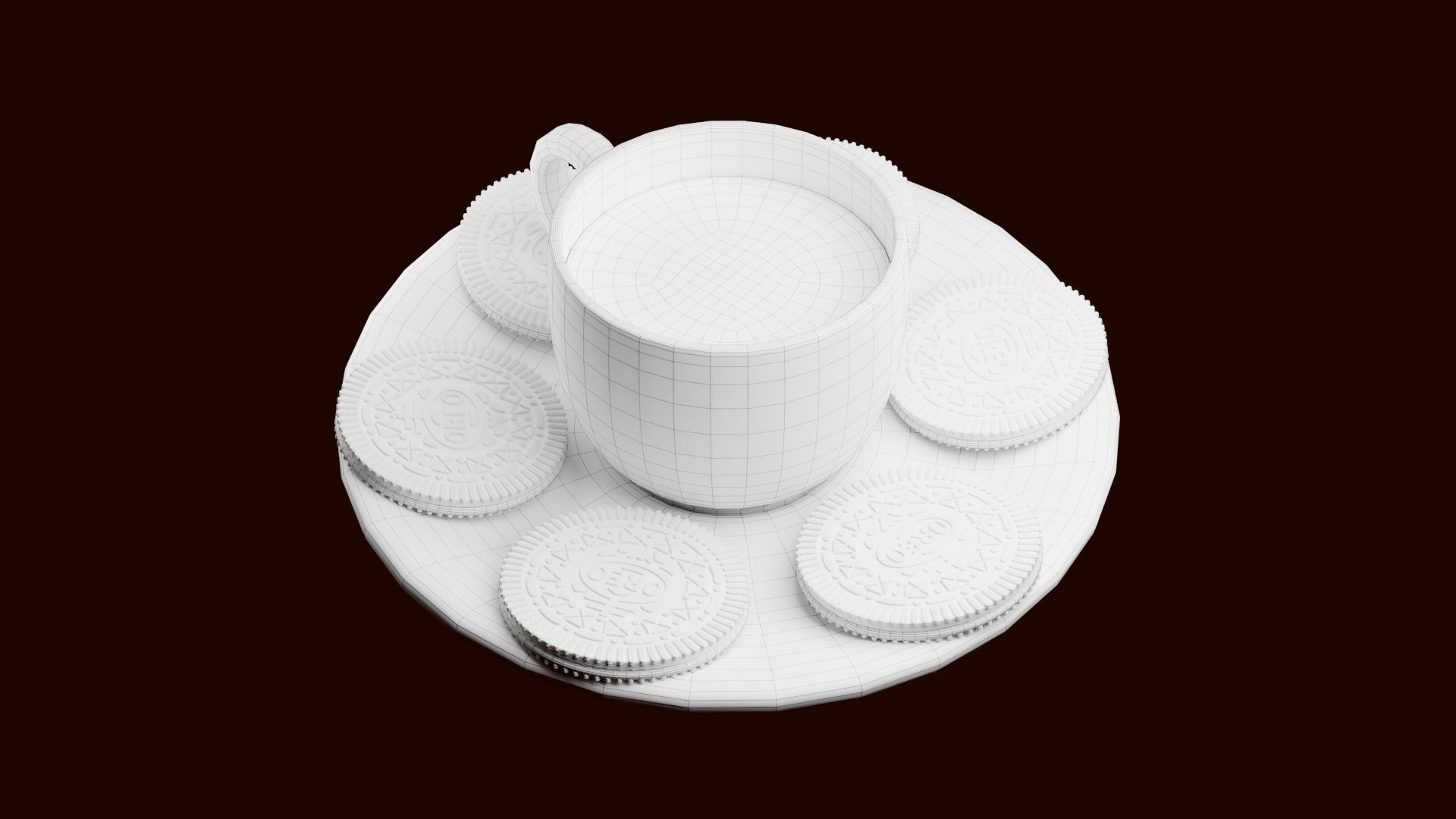 Cookies C1 3D Model 3D print model_5