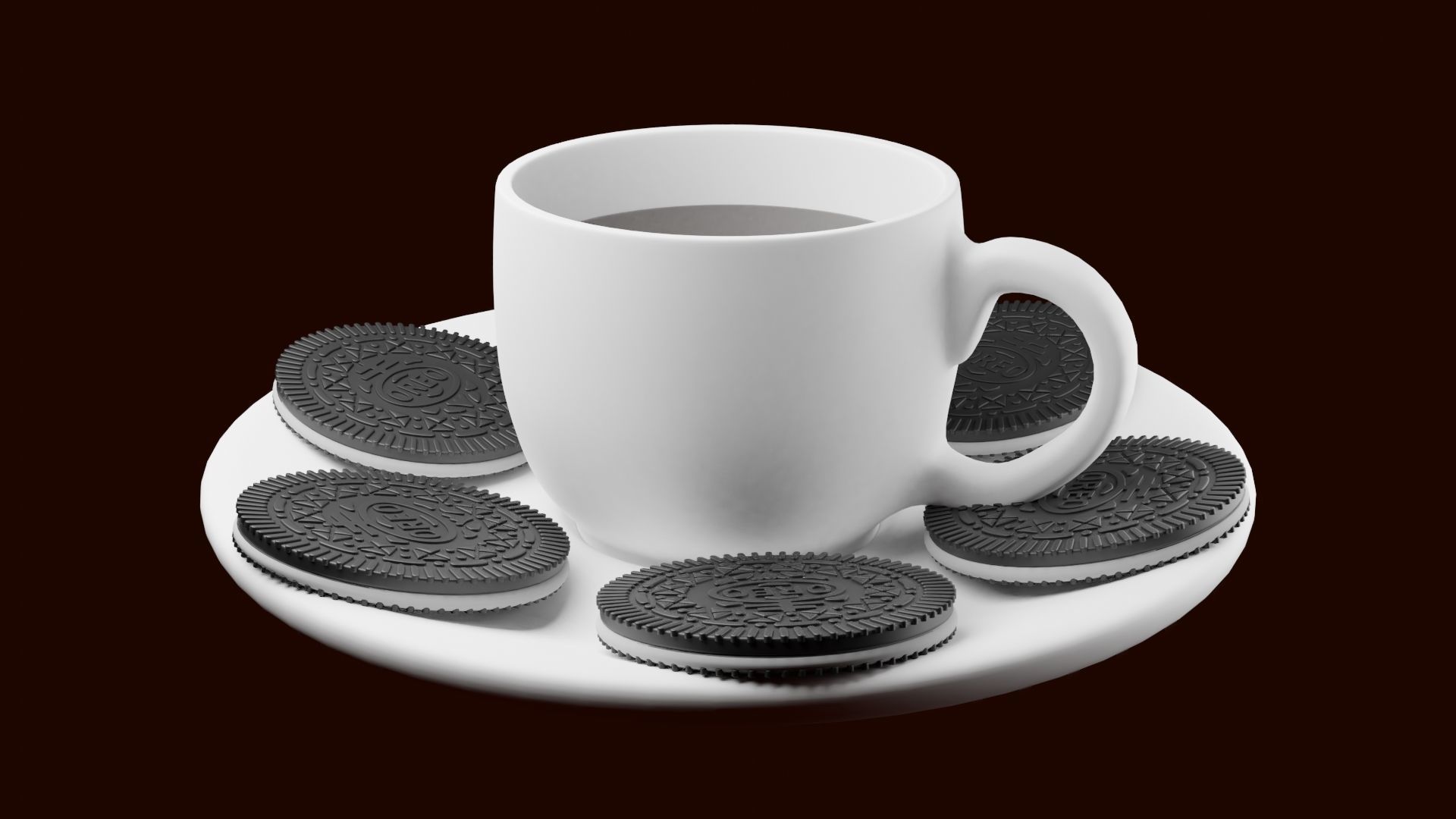 Cookies C1 3D Model 3D print model_3