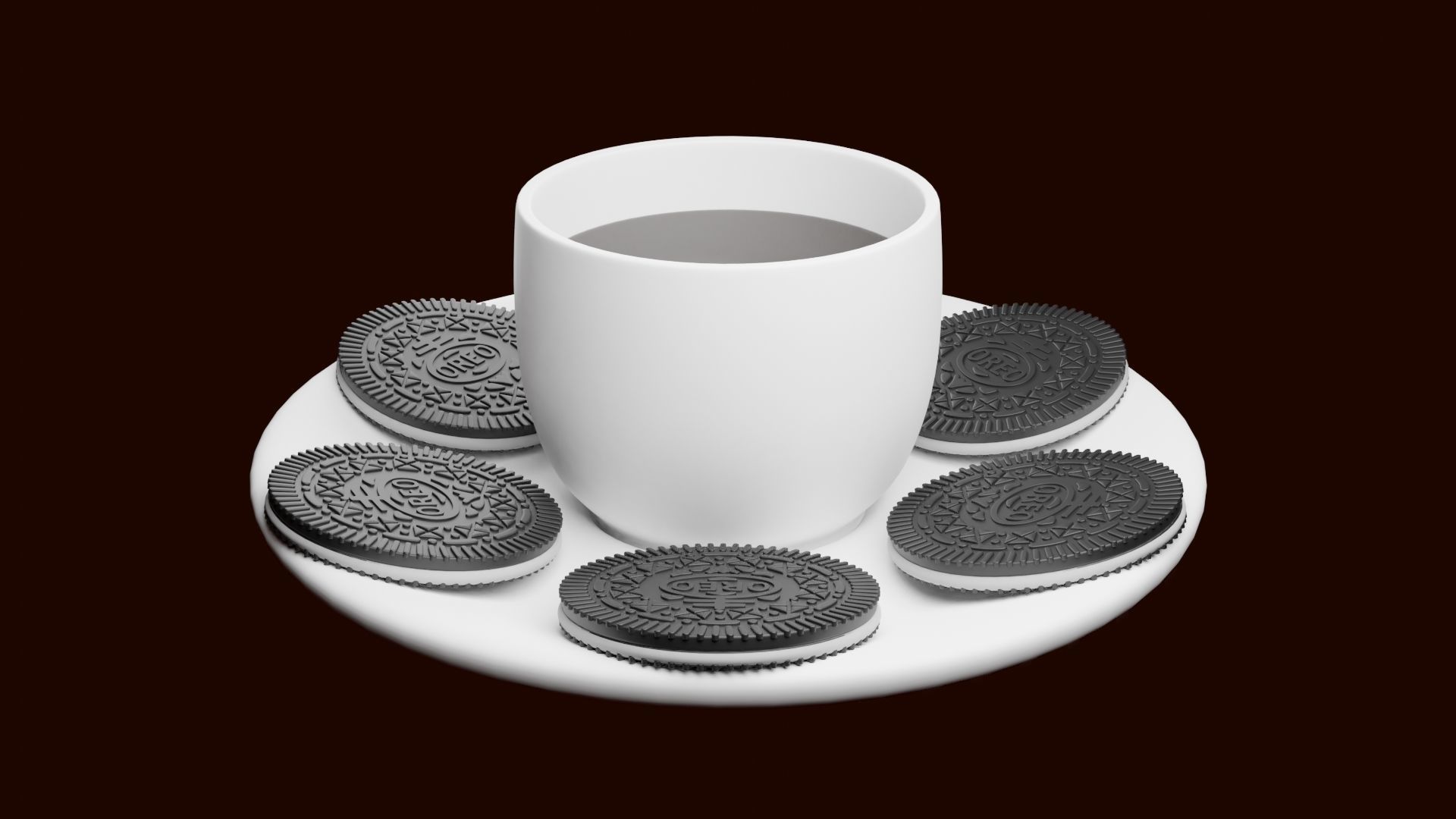 Cookies C1 3D Model 3D print model_1