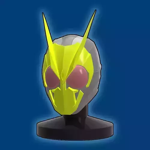 Kamen Rider Zero One Helmet - Printable 3D Model