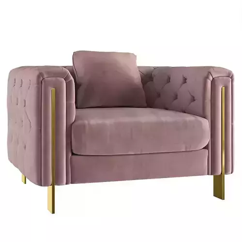 Savannah armchair by Acanva 3D model