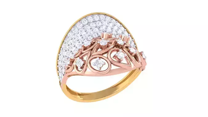 Women  Ring 3dm STL OBJ FBX Renders Details