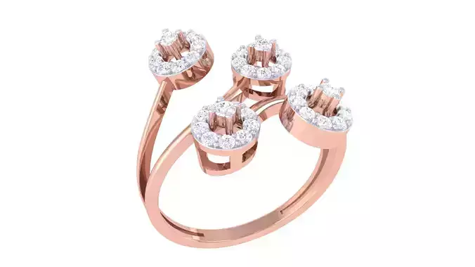 Women Ring 3dm STL OBJ FBX Renders Details
