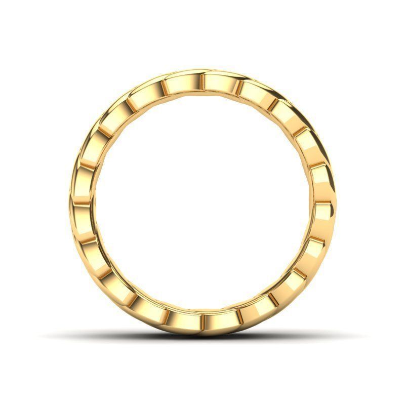 3D Print Ready Cuban Link Ring 3D print model_3