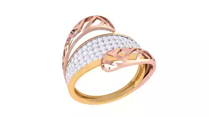 Women Ring 3dm STL OBJ FBX Renders Details