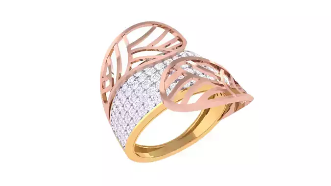 Women Ring 3dm STL OBJ FBX Renders Details